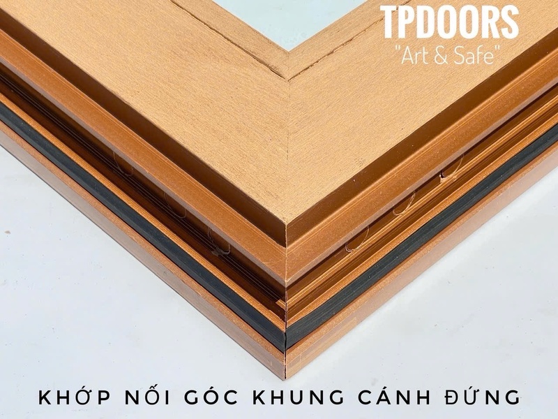 Khớp nối góc khung cánh đứng