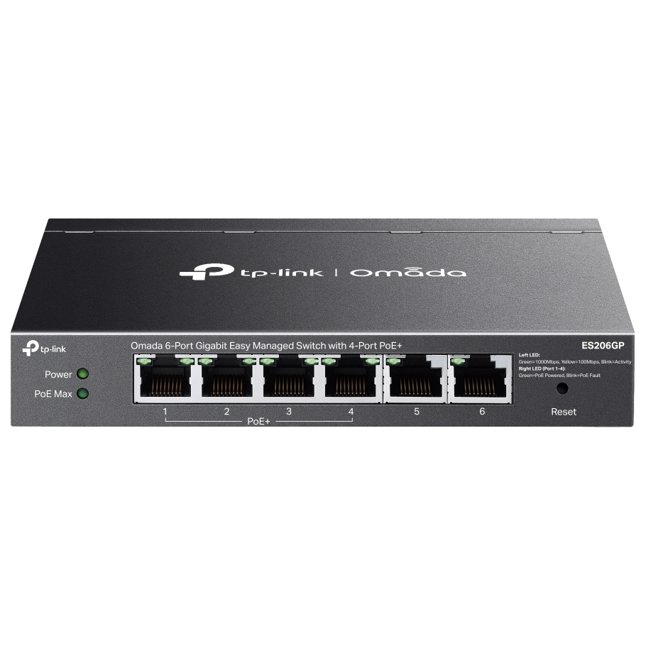 Omada 4-Port PoE GE Switch TP-LINK ES206GP