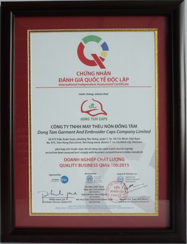 Chứng nhận đánh giá quốc tế độc lập