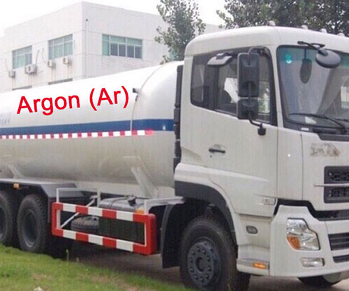 Xe chở khí Argon - Chi Nhánh Long An - Công Ty TNHH Một Thành Viên Khí Công Nghiệp Bảo Toàn