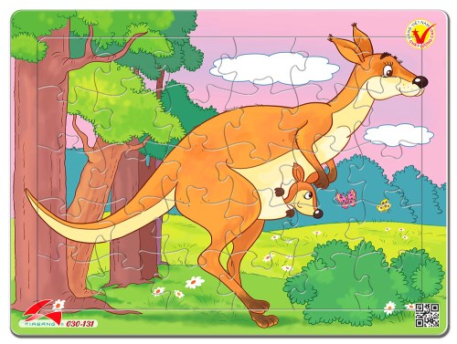 Xếp hình A4-30 mảnh_Kangaroo - Đồ chơi Trẻ Em Tia Sáng - Công Ty TNHH Sản Xuất - Thương Mại & Dịch Vụ Tia Sáng