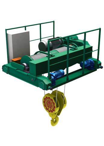 Máy tời loại mở