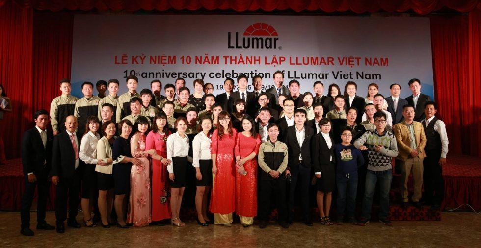 Lễ kỷ niệm 10 năm thành lập LLumar