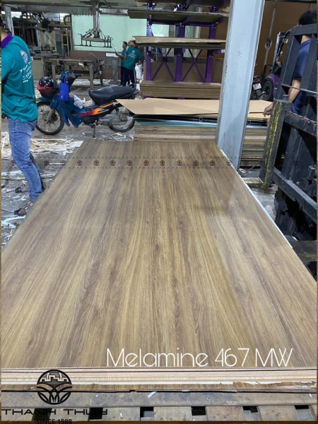 Ván phủ Melamine