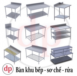 Bàn inox công nghiệp