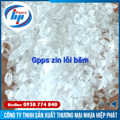 Hạt nhựa GPPS zin lỗi băm - Nhựa Hiệp Phát - Công Ty TNHH Sản Xuất Thương Mại Nhựa Hiệp Phát