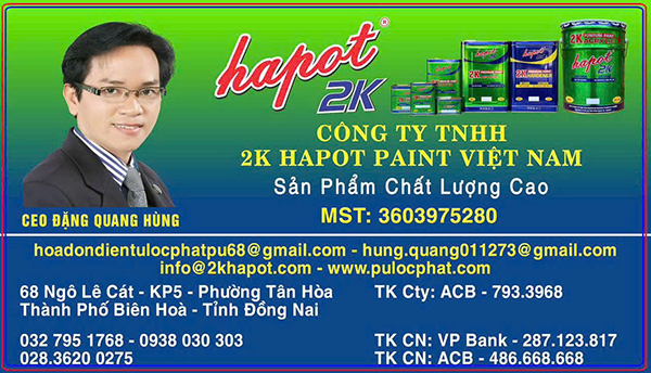 Danh thiếp Sơn Lộc Phát PU68