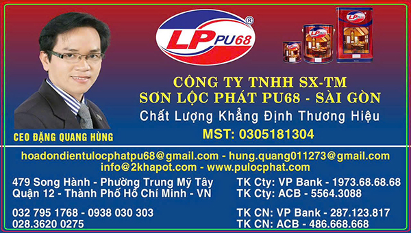 Danh thiếp Sơn Lộc Phát PU68