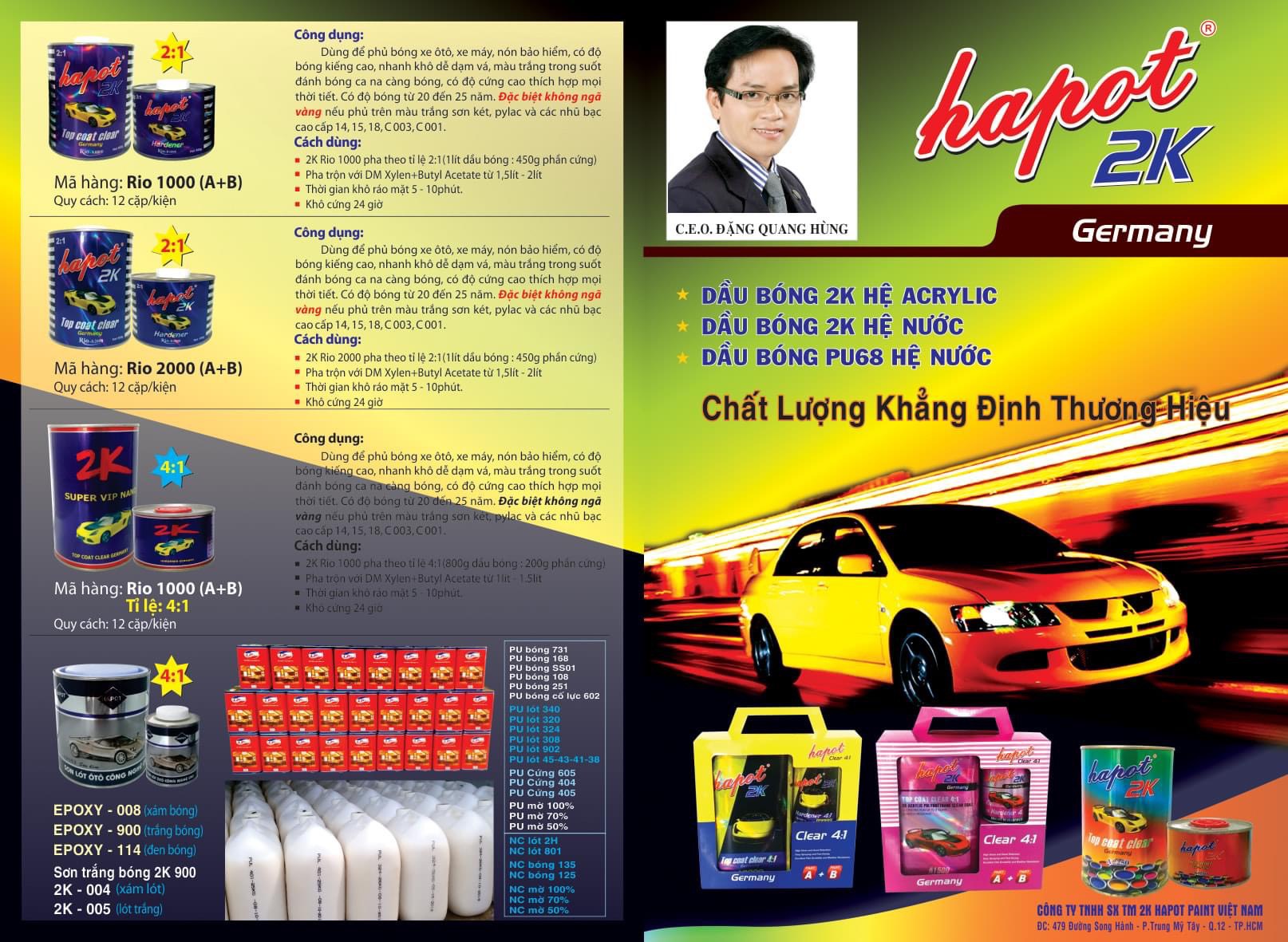 Hình ảnh công ty Sơn Lộc Phát PU68
