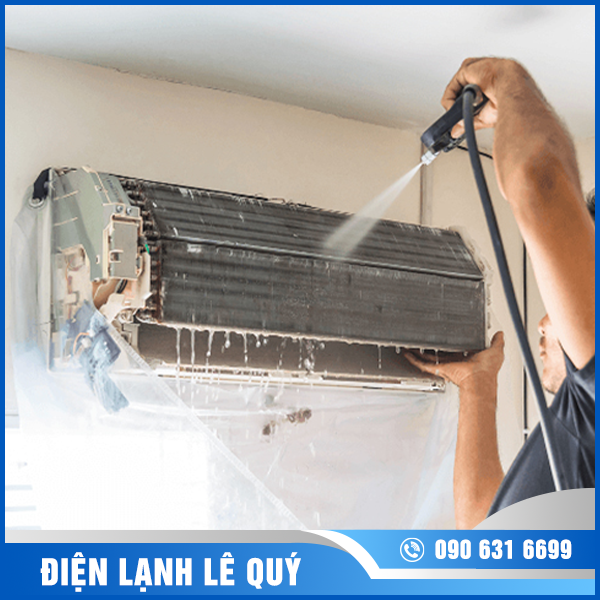 Vệ sinh điều hòa - Điện Lạnh Lê Quý - Công Ty Cổ Phần Điện Lạnh Lê Quý