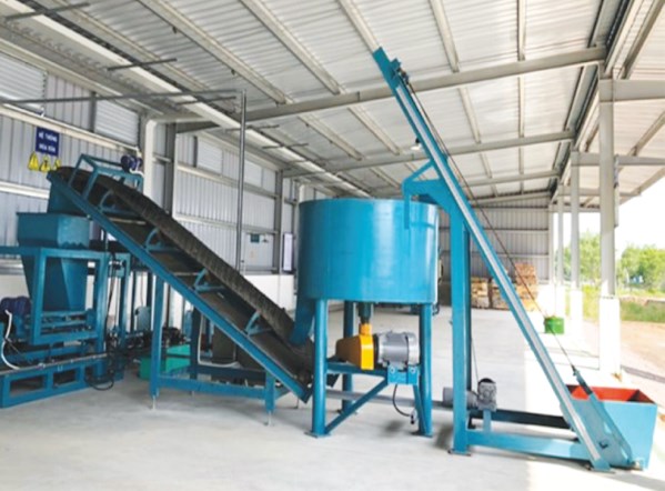 Phân xưởng ổn định hóa rắn