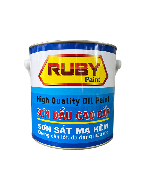 Lon sơn (Ruby xanh 3 lít) - Bao Bì Phú Khương - Công Ty Cổ Phần Bao Bì Phú Khương