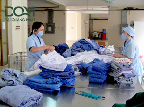 Giặt đồ vải ngành y tế