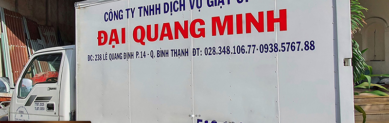 Hệ thống xe vận chuyển - Giặt ủi Công Nghiệp Đại Quang Minh - Công Ty TNHH Dịch Vụ Giặt ủi Đại Quang Minh