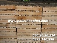 Pallet gỗ hun trùng