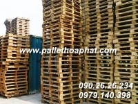 Pallet gỗ trong kho - Pallet Hòa Phát - Công Ty TNHH Thương Mại Dịch Vụ Hòa Phát Plastic