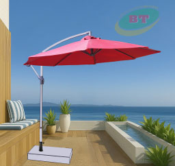 Dù lệch tâm treo đỏ - Ô Dù Bảo Thành - Công Ty TNHH Sản Xuất Thương Mại Bảo Thành