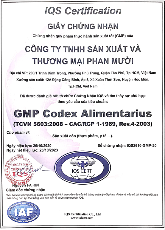 Chứng nhận
