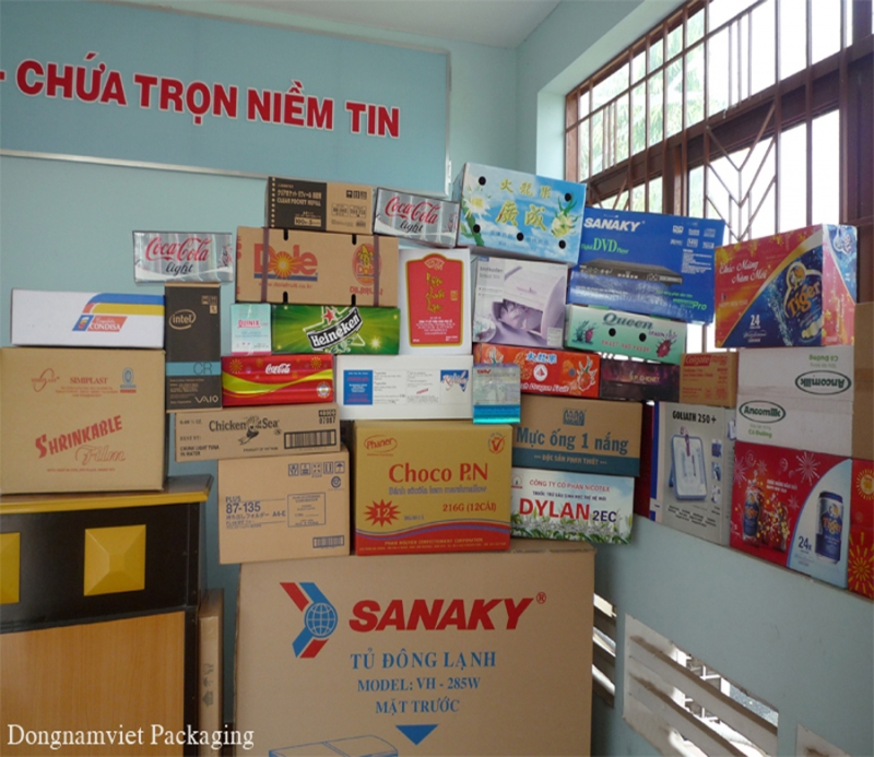 Thùng Carton các loại - Thùng Carton Đông Nam Việt - Công Ty CP Bao Bì Đông Nam Việt