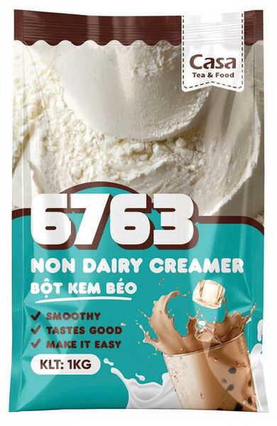Bột kem béo 1kg - Trà Và Nguyên Liệu Pha Chế Casa - Công Ty TNHH Casa