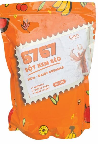 Bột kem béo 1kg - Trà Và Nguyên Liệu Pha Chế Casa - Công Ty TNHH Casa