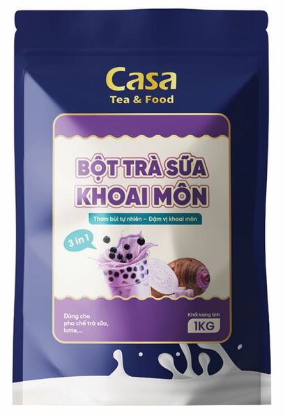 Bột khoai môn 1kg - Trà Và Nguyên Liệu Pha Chế Casa - Công Ty TNHH Casa