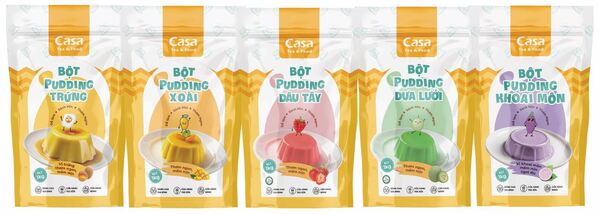Dòng bột pudding 1kg - Trà Và Nguyên Liệu Pha Chế Casa - Công Ty TNHH Casa