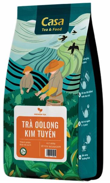 Dòng trà cao cấp 600g - Trà Và Nguyên Liệu Pha Chế Casa - Công Ty TNHH Casa
