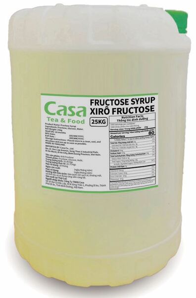 Nước đường 25kg - Trà Và Nguyên Liệu Pha Chế Casa - Công Ty TNHH Casa