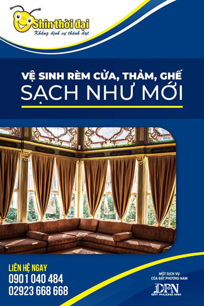 Giặt rèm cửa - Công Ty TNHH Dịch Vụ Đất Phương Nam