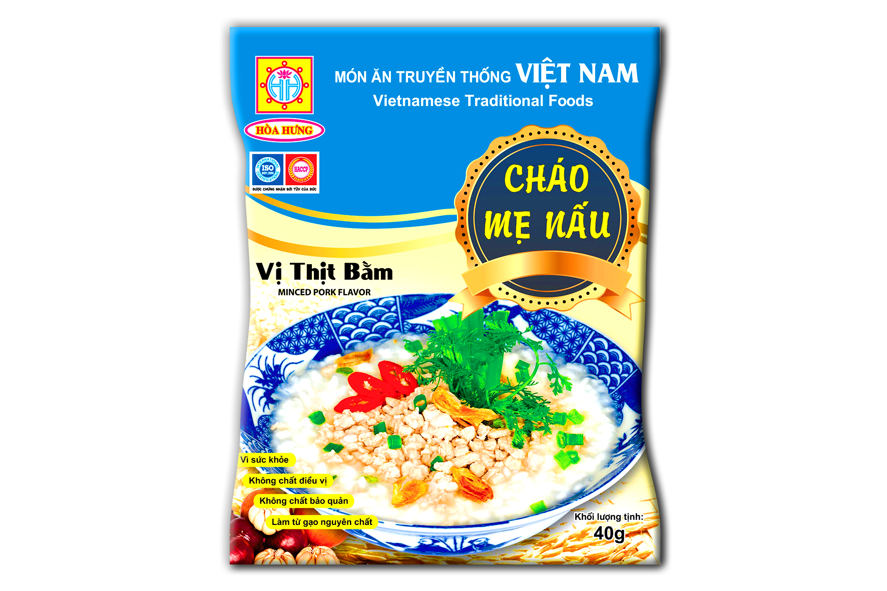 Cháo vị thịt bằm - Công Ty TNHH Sản Xuất Và Thương Mại Hòa Hưng