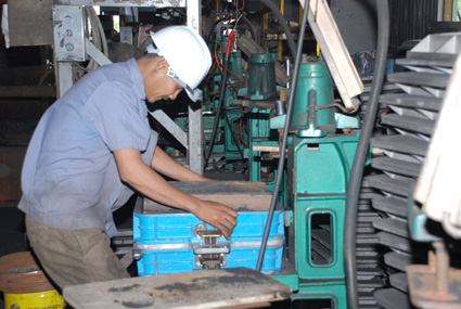 Dây chuyền cát khuôn tươi bán tự động