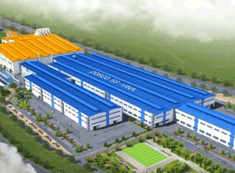 Nhà máy thép Posco SS-Vina - Tôn Nam Kim - Công Ty Cổ Phần Thép Nam Kim