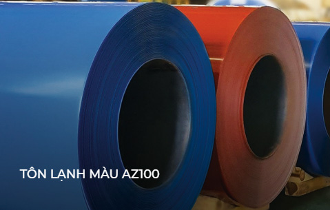 Tôn lạnh màu AZ100 - Tôn Nam Kim - Công Ty Cổ Phần Thép Nam Kim