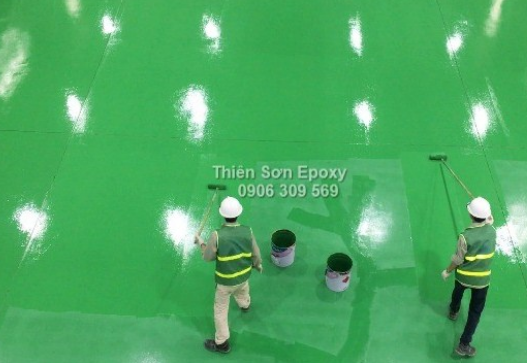Thi công sơn Epoxy