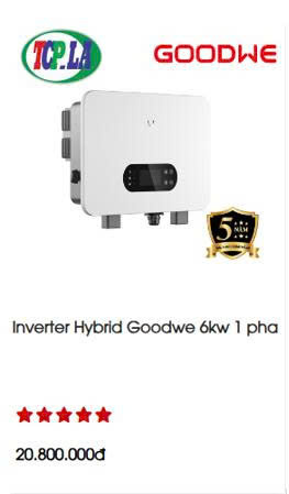 Inverter Hybrid Goodwe 6KW 1 pha