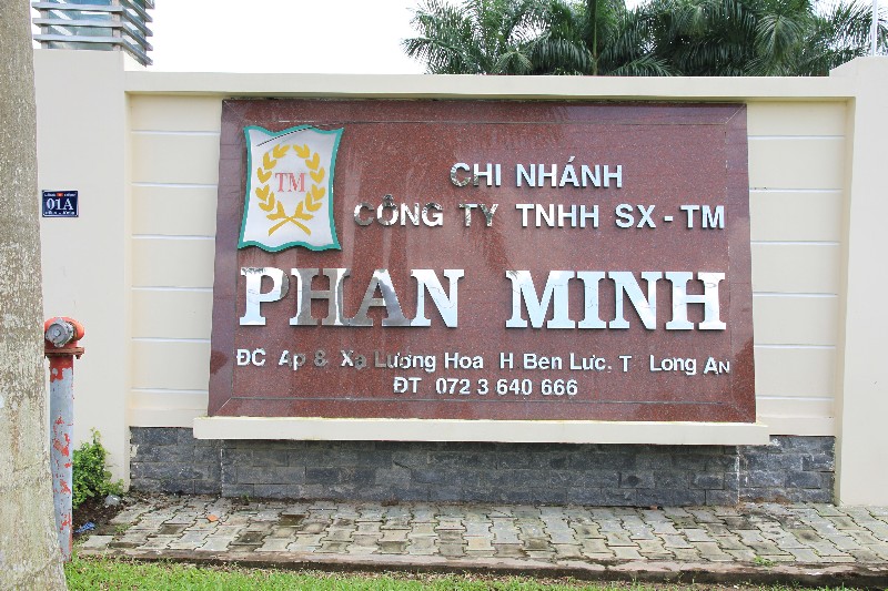 Chi nhánh công ty - Công Ty TNHH Sản Xuất Và Thương Mại Phan Minh