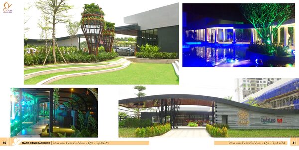 Dự án cảnh quan đã thực hiện