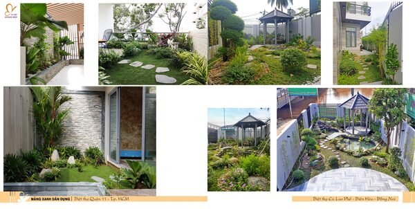 Dự án cảnh quan đã thực hiện