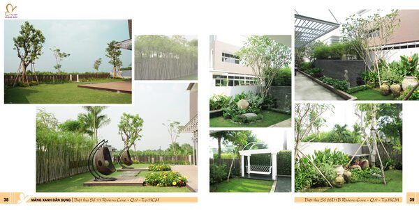 Dự án cảnh quan đã thực hiện