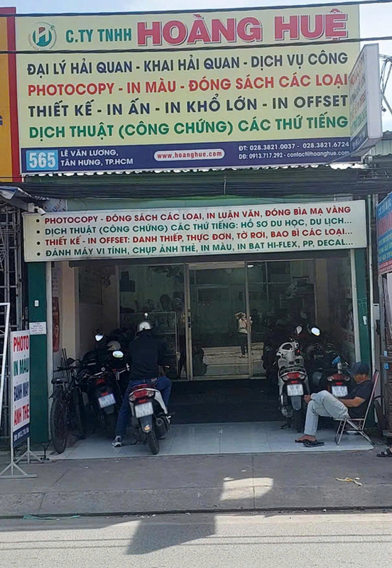 Hình ảnh hoạt động công ty Hoàng Huệ