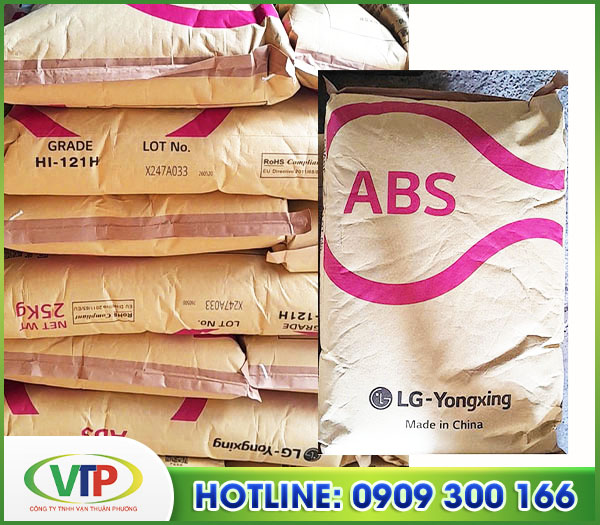 Hạt ABS 121H Trung Quốc - Hạt Nhựa Nguyên Sinh PP, PE Vạn Thuận Phương - Công Ty TNHH Vạn Thuận Phương