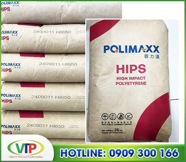 Hạt HIPS 650 Thái Lan - Hạt Nhựa Nguyên Sinh PP, PE Vạn Thuận Phương - Công Ty TNHH Vạn Thuận Phương
