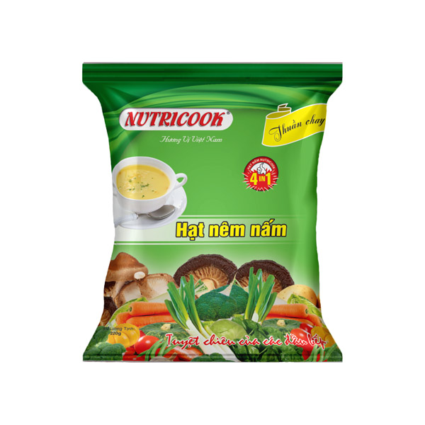 Hạt nêm chay nấm hương 220g