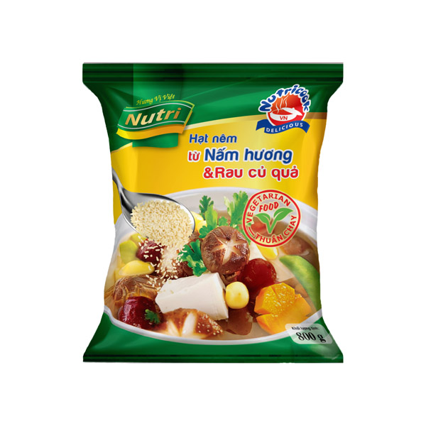 Hạt nêm từ nấm và rau củ 800g