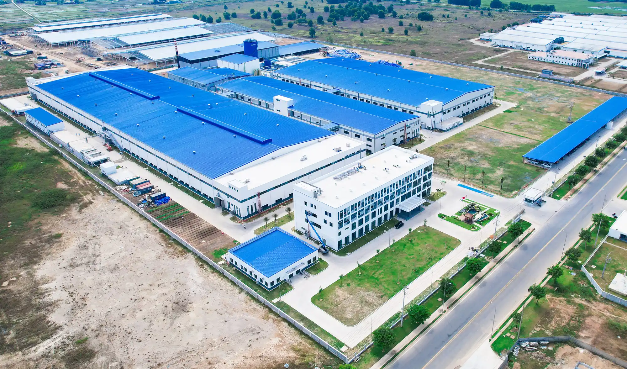 Nhà máy dệt may Ecotech Quảng Ngãi
