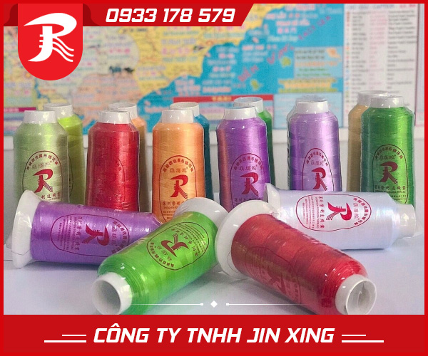 Chỉ thêu 120D/2, 75D/2 - Chỉ Jin Xing - Công Ty TNHH Jin Xing