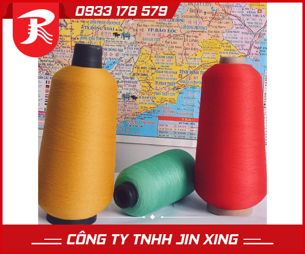 Chỉ tơ Nylon vắt sổ dệt mặt giày 100D/2, 70D/2 - Chỉ Jin Xing - Công Ty TNHH Jin Xing