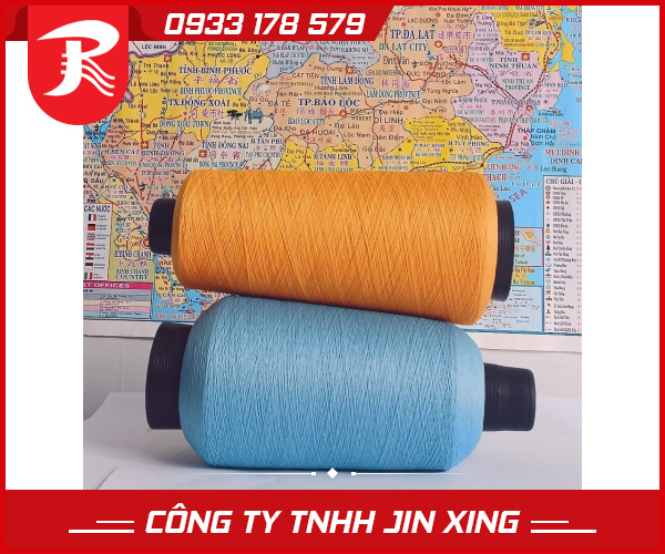 Chỉ tơ Nylon vắt sổ dệt mặt giày 100D/2, 70D/2 - Chỉ Jin Xing - Công Ty TNHH Jin Xing