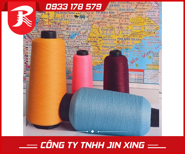 Chỉ tơ Nylon vắt sổ dệt mặt giày 100D/2, 70D/2 - Chỉ Jin Xing - Công Ty TNHH Jin Xing